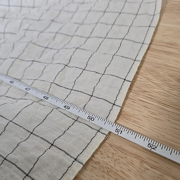 Evereve Mae Windowpane Plaid Ruffle Sleeve Maxi Dress Womens Size Small Smocked - Picture 6 of 9